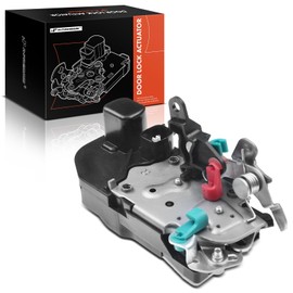 A-Premium Door Latch Lock Actuator Compatible with Dodge Vehicles - Dakota 2004 Pickup, Durango 2003 Sport Utility - Front Right Passenger Side, Replace# 55364032AA, 55364032AB