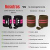 Kit Vendas Para Rodilla Knee Wraps + Coderas +muñequeras Gym