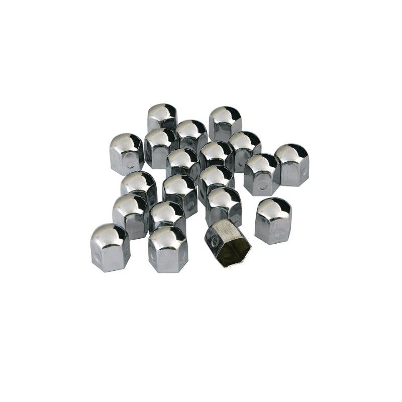 Pilot LA_02239 Wheel Nut Cover Chrome-Plated for 19 mm Diameter