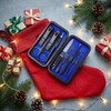 9pc Manicure Set,Stocking Stuffers for Men,Teen Boy,Gift Ideal for Husband