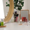 Relaxdays 3 Compartment Hexagonal Brush Holder 12.5 x 12 x