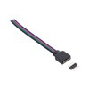 Conector de 4 pines, conector sin soldadura para tira de