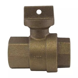 AY McDonald 76101 1" Ball Curb Stop FNPT X FNPT, No Lead