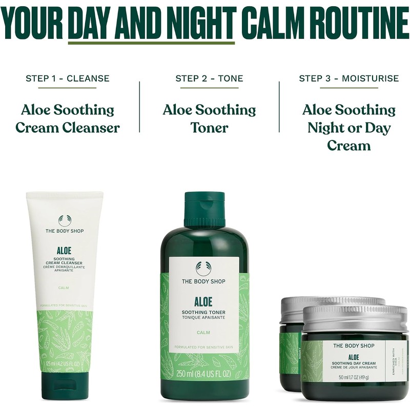 The Body Shop Tónico De Aloe Vera Para Piel Sensible,