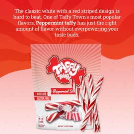 Taffy Town Pouch 12 oz (1, Peppermint Stick)