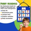 Visual Timetable Children Daily Routine Chart with 70 PECS Cards