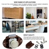 Cyber Lock Rok Hardware Concealed Push Button Drawer Knob Lock