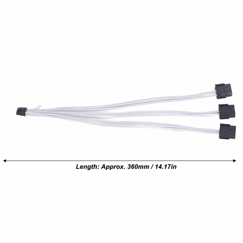 16Pin to 3X 8 Pin Gpu Cable PCIE 5.0 12VHPWR