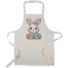 Azeeda 'Easter Bunny Kawaii Style' Kid’s Cooking Apron (AP00064694)