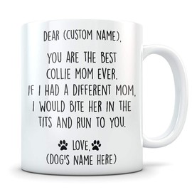 Rough Collie Gifts, Collie Gifts for Women, Rough Collie mom, Collie Mom, Rough Collie mug, Collie Mug, Rough Collie lover
