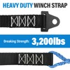64in Plow Strap fit for ATV UTV Winch, Heavy Duty