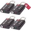 TSA Approved Luggage Locks Suitcase Locks with Indicator Open Alert