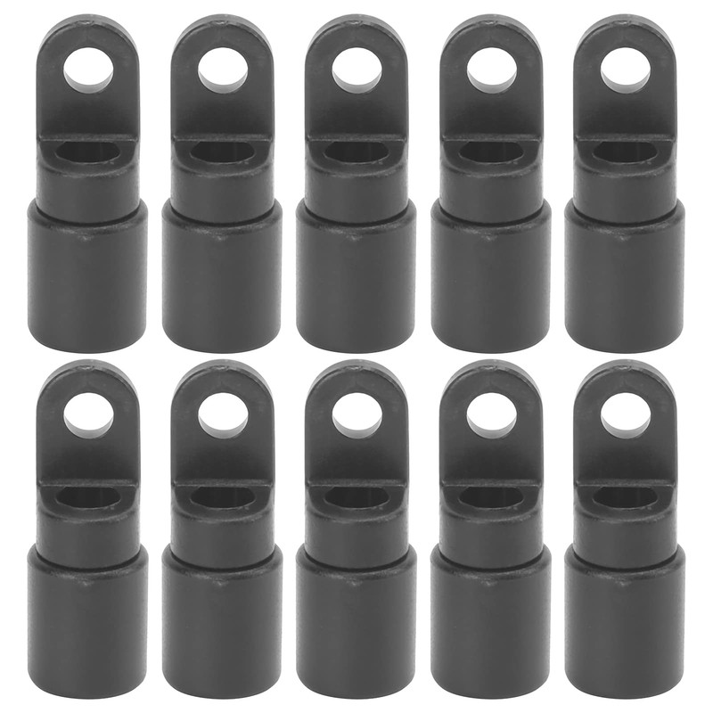 10Pcs Kayak Canoe Bungee Shock Cord Hook Bungee Terminal End
