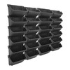 24PCS Vertical Wall Planter, 13 inch Wall Mounted Garden Planters,