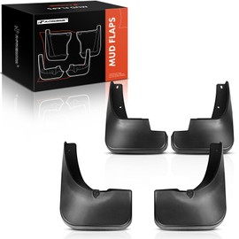 A-Premium Set of 4PCS Mud Flaps Splash Guards Mudguards Mudflaps with Hardware Accessories Compatible with Toyota Highlander, 2008 2009 2010, Sport Utility, Front and Rear (Driver & Passenger Sides)