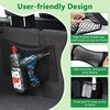 4PC Car Storage Net Organiser (40x25cm) - Universal Elastic Mesh