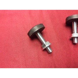 Top quality 1966-1977 EARLY FORD BRONCO NEW ADJUSTABLE HOOD BUMPER SET!