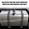 Fuel Tank Straps Isolators with 2.17" OD,EPDM Fuel Tank Strap