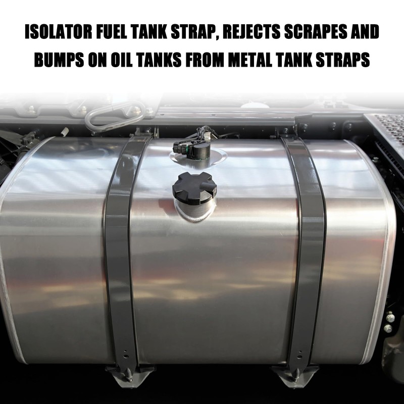 Fuel Tank Straps Isolators with 2.17" OD,EPDM Fuel Tank Strap