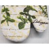Homestyles Essentials of Cotton Valley Fabric Printed Oven Mitt (12")