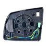 FUZIDDN Passenger Side Heated Mirror Glass with Turn Signal and