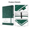 A5 Notebook, 2 Pack Notebook A5 200 Pages 100 GSM