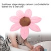 Sunflower Baby Bath Head Support Soft Skin Friendly Short Plush