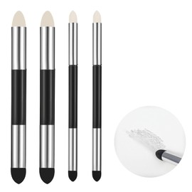 4 Pcs Artist Pastel Blending Tools Double Headed Washable Rubbing Sponge Brush Drawing Sketch Reusable Blending Stump Art Blender Tool for Highlight Shadow Detail Correcting School Student