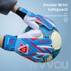WVVOU Goalkeeper Gloves Children and Teenagers, Football Goalkeeper Gloves, Football