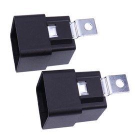 IEQFUE 2PCS AT75769 AM106305 Relay 12VDC 40A Compatible with JD GX355 LT170 X110 X465 X575 X300 X500 Tractors Mowers Gators