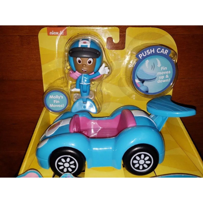 Nick Jr. Bubble Guppies Molly’s Fin-tastic Racer Push Car Toy