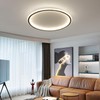 23.6 Inch Flush Mount Ceiling Light, 40-60W Round LED Ceiling