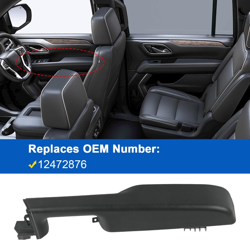 JDMSPEED Driver Left Side Front Door Armrest Handle Compatible with