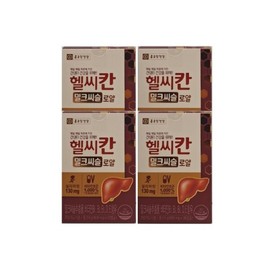 Chong Kun Dang Health Healthy Khan Milk Thistle Royal 30 capsules 4 / 종근당건강 헬씨칸 밀크씨슬 로얄 30캡슐 4개