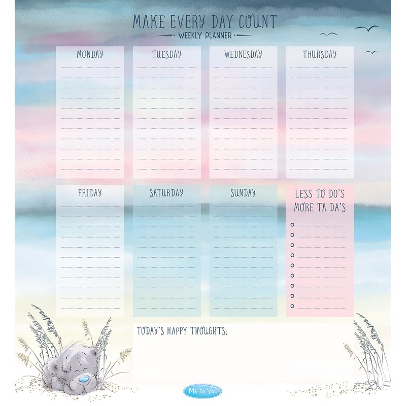 Me to You Weekly Planner