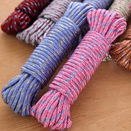 10M Multi-Purpose Clothesline for Rooftop, Camping & Emergency Use Multi-purpose Rope 10ea