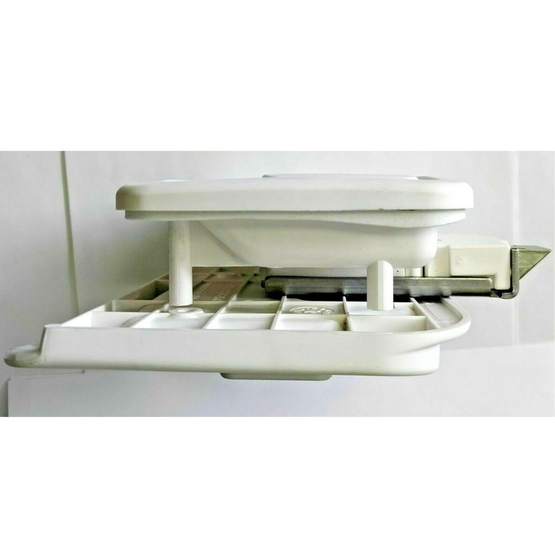 White RV Camper Trailer Entry Door Lock Fastec FIC