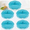 Baluue 5pcs Hair Scalp Brush Slick Shampoo Comb Round Massage