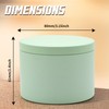 YJHSS 24-Pack 8oz Candle Tins with Lids, Metal Candle Jars