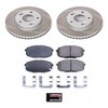 Power Stop SC6946 Front Brake Kit With Semi-Coated Brake Rotors