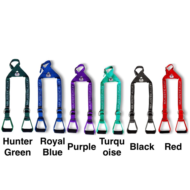 Majestic Ally Nylon Overlay Adjustable Heavy Duty Padded Youth Stirrup