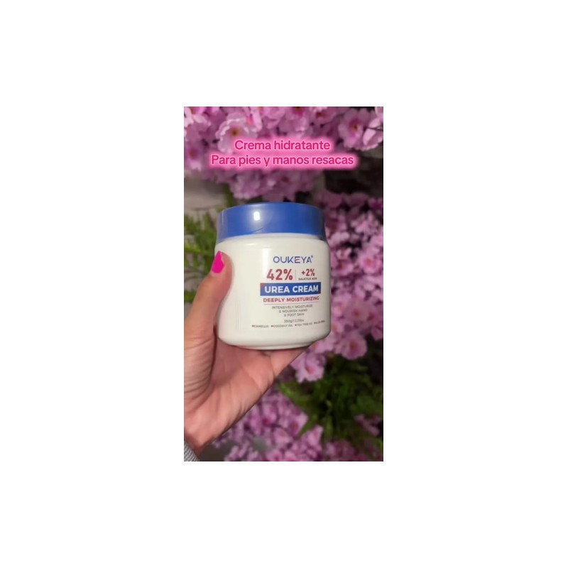 Oukeya Crema Urea 42% Ácido Salicílico 2% Pies Y Cuerpo