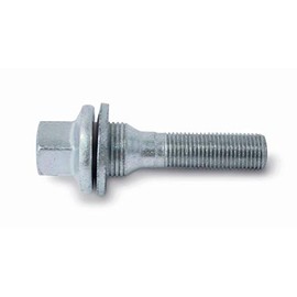 H&R Wheel Bolt Flat Collar M12 x 1.25 Length 44 mm Including Washer (e.g. Compatible with Citroën, Peugeot)