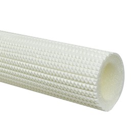white embossing City Pipe Insulation Foam Tube 25mmx7mmX1.5m Foam tubing Protector of air Conditioning Pipe