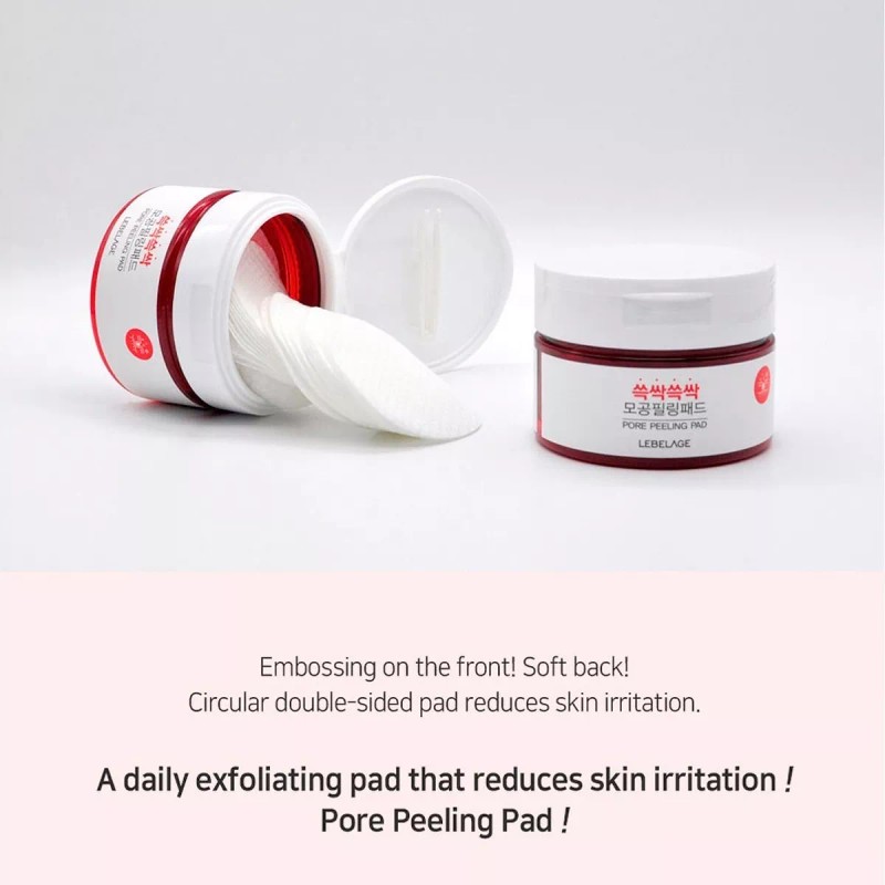 Bidameun Almohadillas Premium Facial Coreana / Exfoliante Para Poros