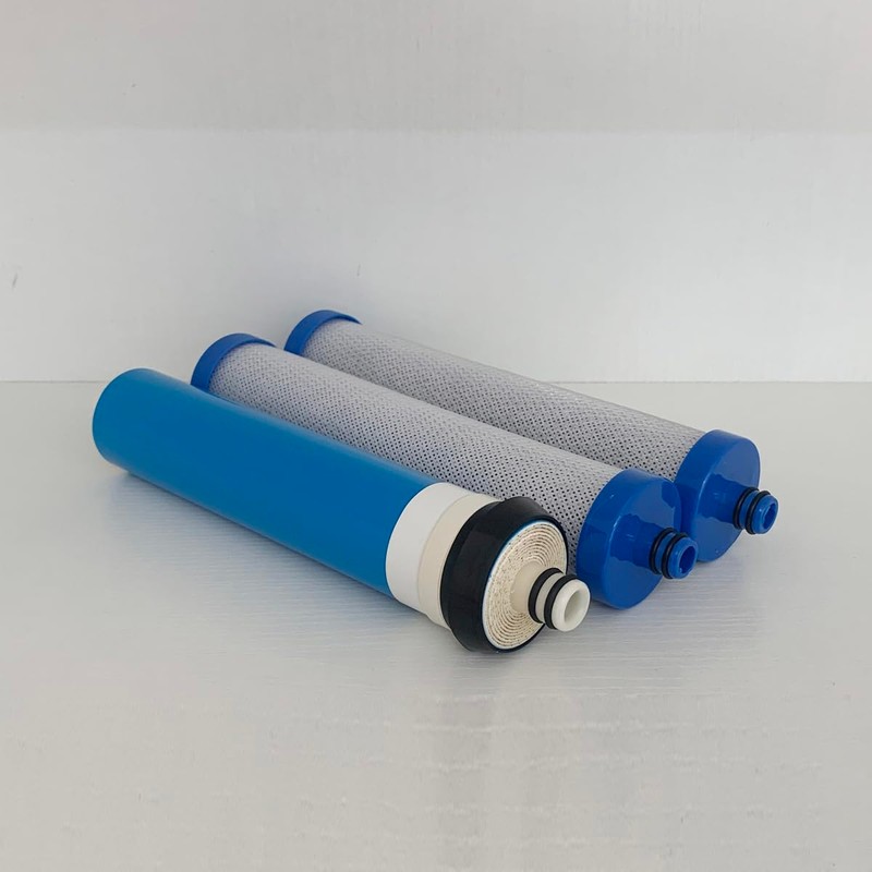 Reverse Osmosis Replacement Filter Set Compatible with Whirlpool WHER 12