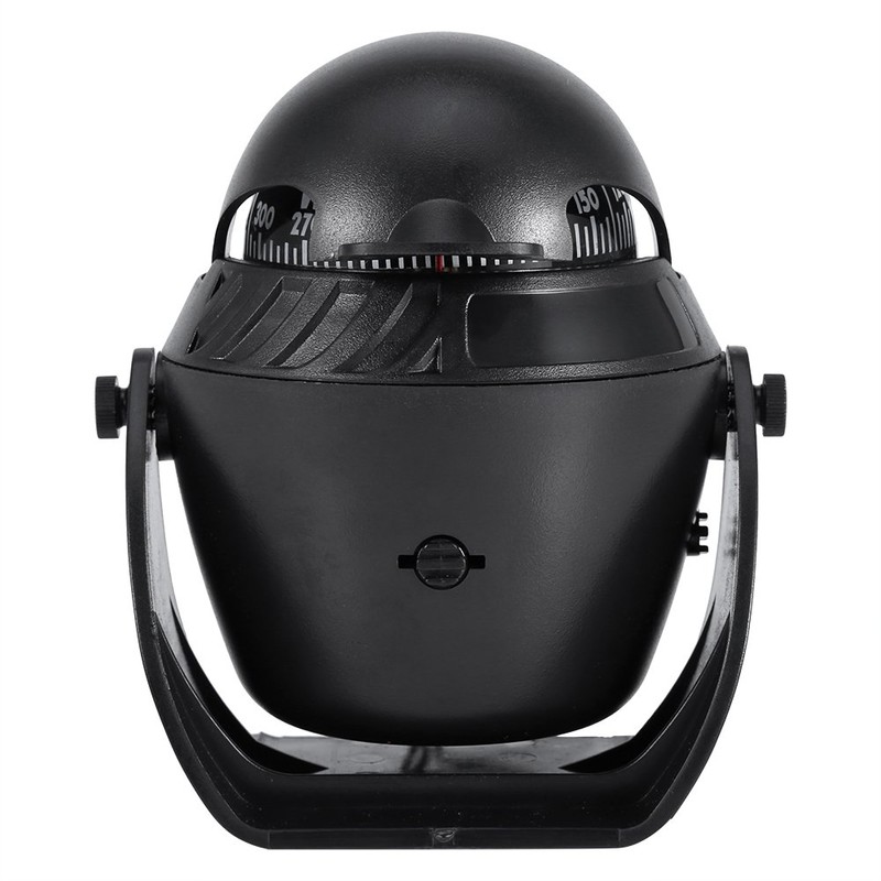 Compass Boat, Multifunctional Electronic Campass Electronic Navigation LED Light Compass