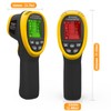 Infrared Thermometer Gun -58℉~1472℉, WapoRich Dual Laser Pyrometer, Non-Contact Digital