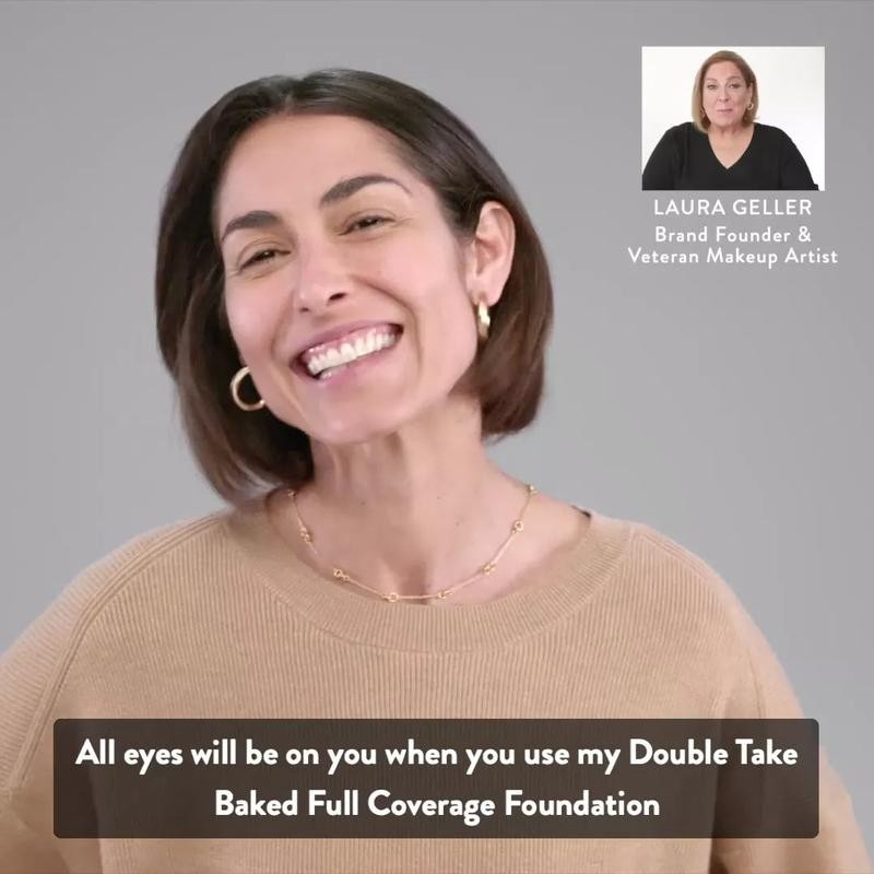 Double Take Baked Full Coverage Foundation:_Porcelain