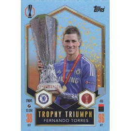 Match Attax 2024 2025 Fernando Torres Trophy Triumph Trading Card